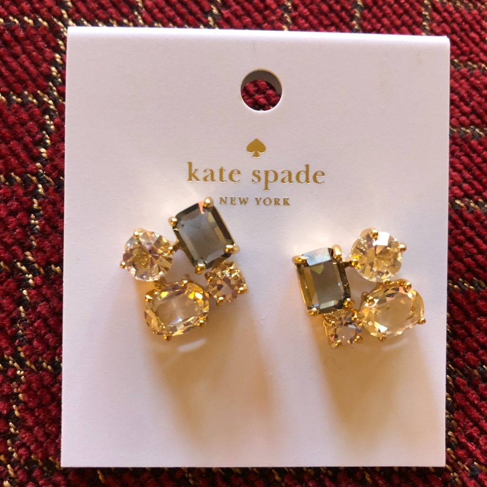 Kate Spade Multicolor Gem Stones Earrings
